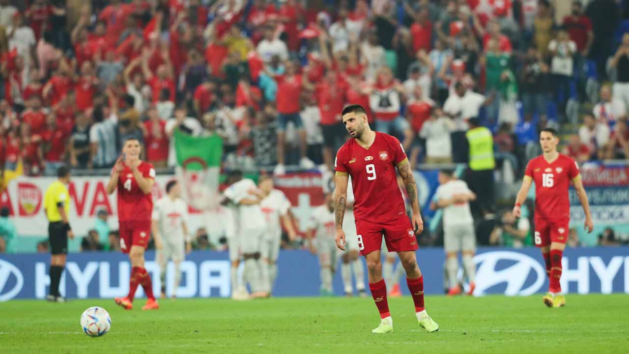 Fudbaleri Srbije porazom od Švajcarske završili učešće na SP u Kataru